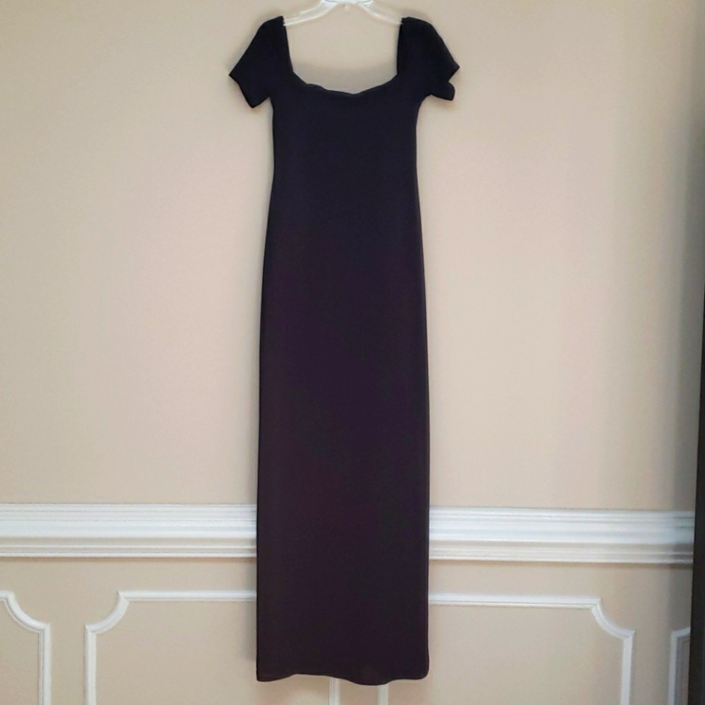 Laundry eggplant dress